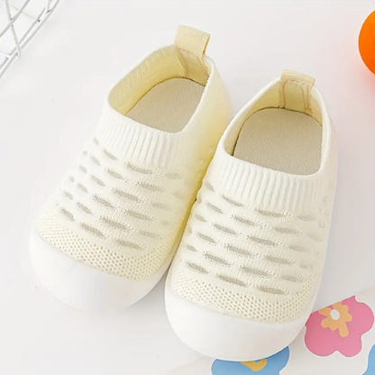 Mia | Dziecięce Buty na Boso - Elastyczne Trampki z Szerokim Noskiem dla Niemowląt i Małych Dzieci