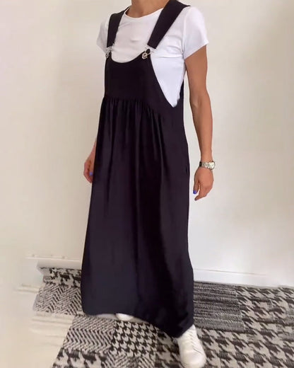 Abito da donna con spalline | Silhouette casual e rilassata