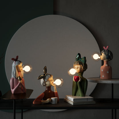 Luksusowa lampa stołowa LED Hemtor |