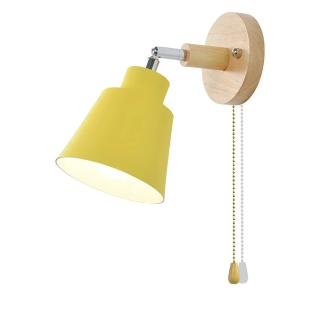 Lampa ścienna Brevik | z wyłącznikiem pociągowym
