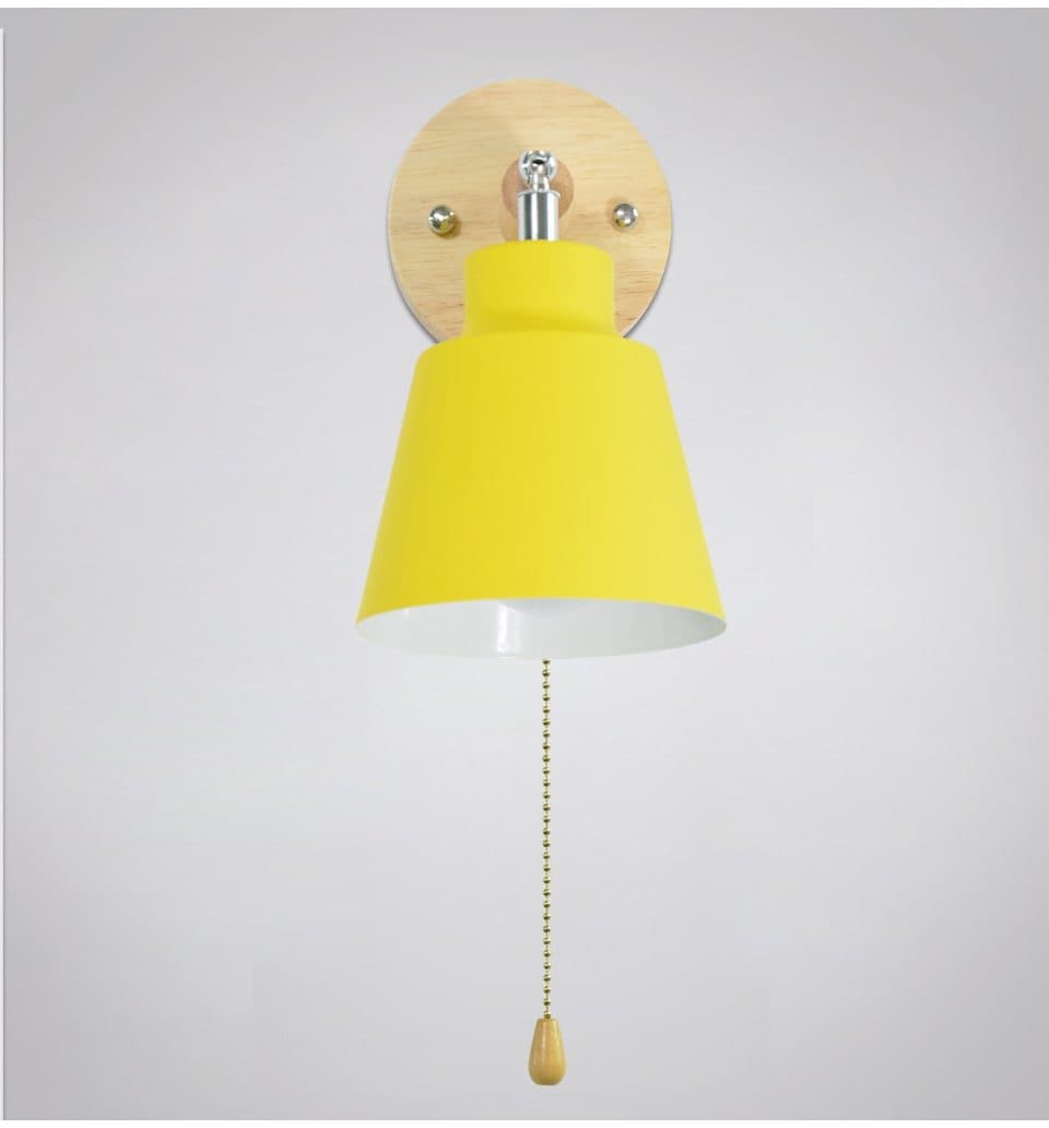 Lampa ścienna Brevik | z wyłącznikiem pociągowym