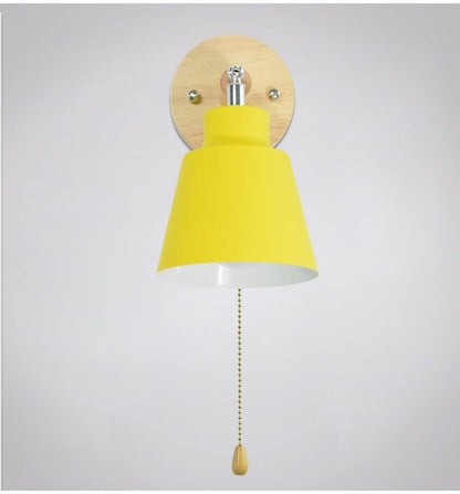 Lampa ścienna Brevik | z wyłącznikiem pociągowym