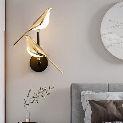 Bordik | Nowoczesna lampa ścienna Bird