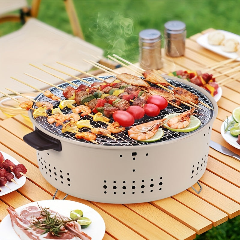 Troy | Przenośny i Kompaktowy Grill Elektryczny