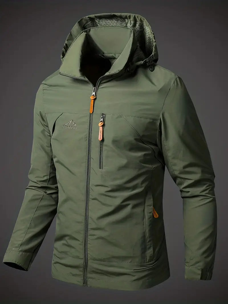 Pánská nepromokavá bunda do deště | Prodyšná v outdoorovém stylu