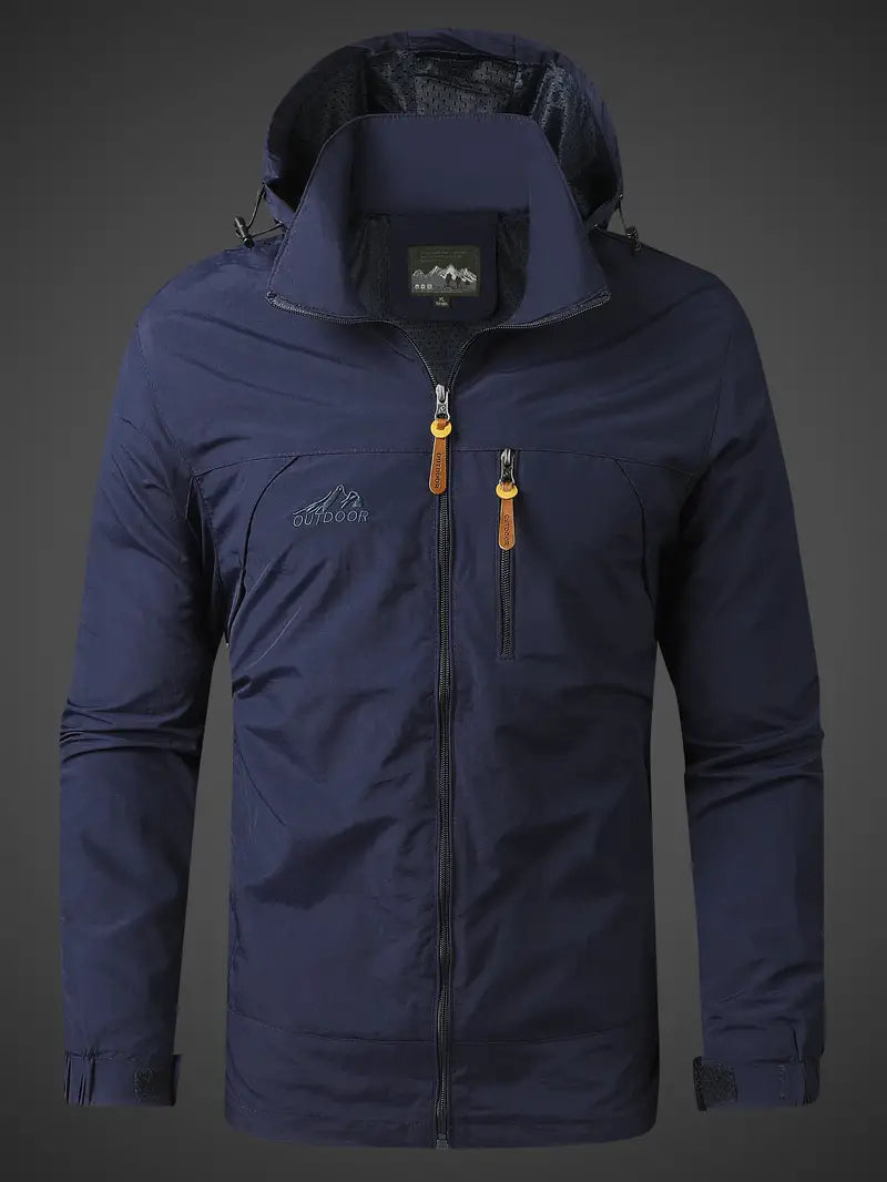 Pánská nepromokavá bunda do deště | Prodyšná v outdoorovém stylu