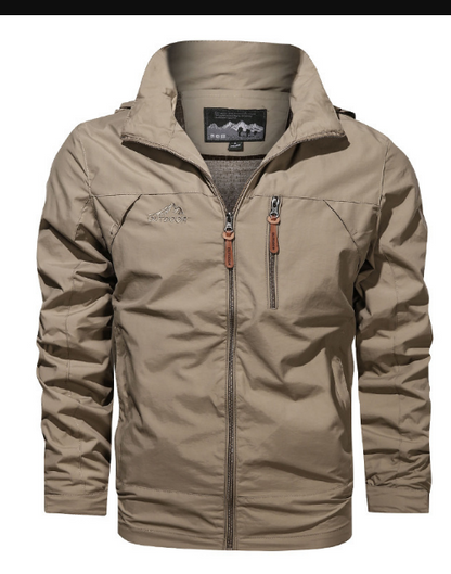 Pánská nepromokavá bunda do deště | Prodyšná v outdoorovém stylu