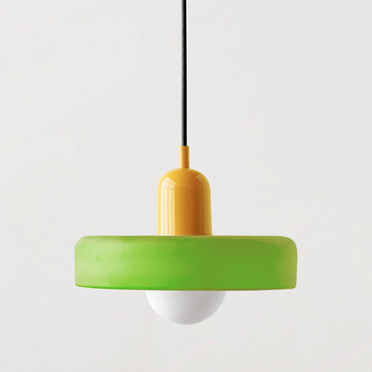 Miklon | Kolorowa lampa wisząca w stylu Bauhaus