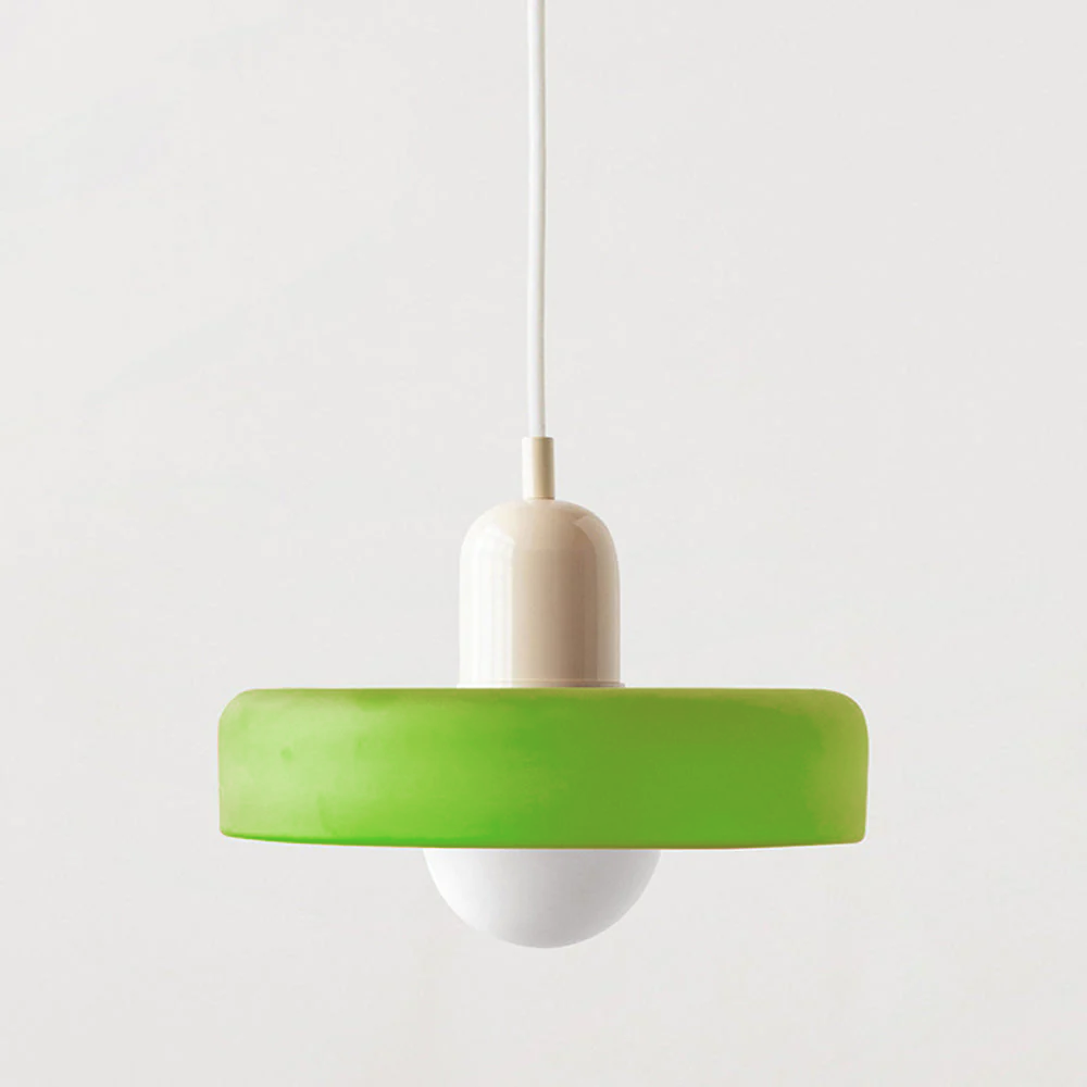 Miklon | Kolorowa lampa wisząca w stylu Bauhaus