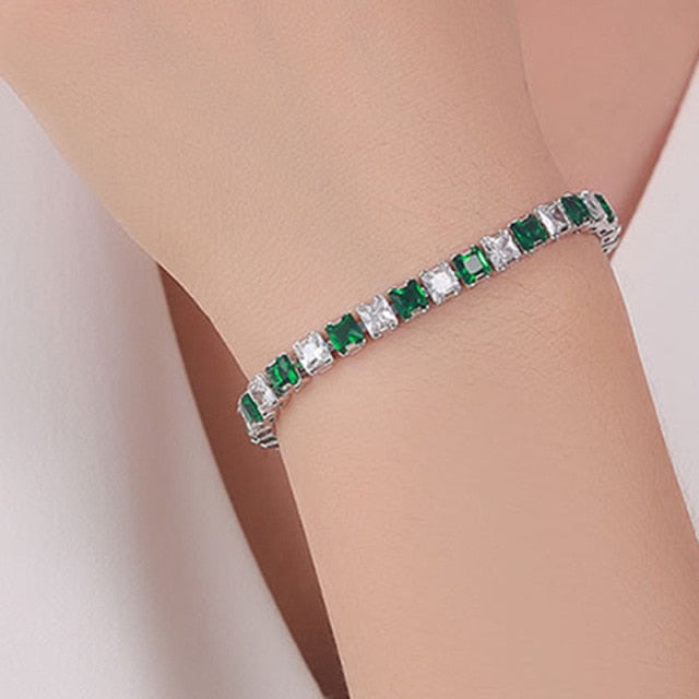 Camille | Elegancka bransoletka tenisowa dla kobiet