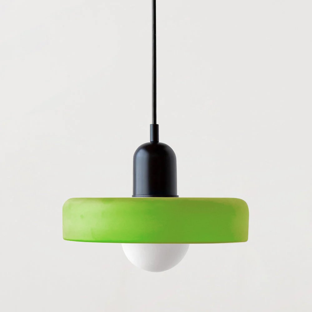 Miklon | Kolorowa lampa wisząca w stylu Bauhaus