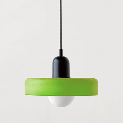 Miklon | Kolorowa lampa wisząca w stylu Bauhaus
