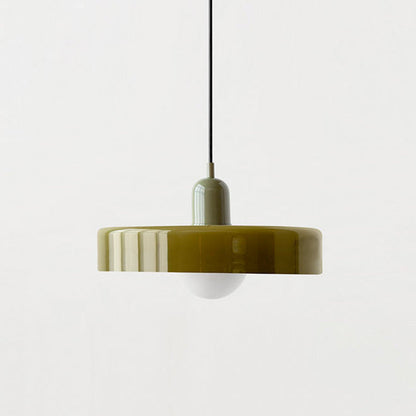 Miklon | Kolorowa lampa wisząca w stylu Bauhaus