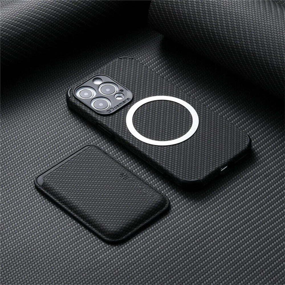 June | Smukłe Magnetyczne Etui na Karty do iPhone'a