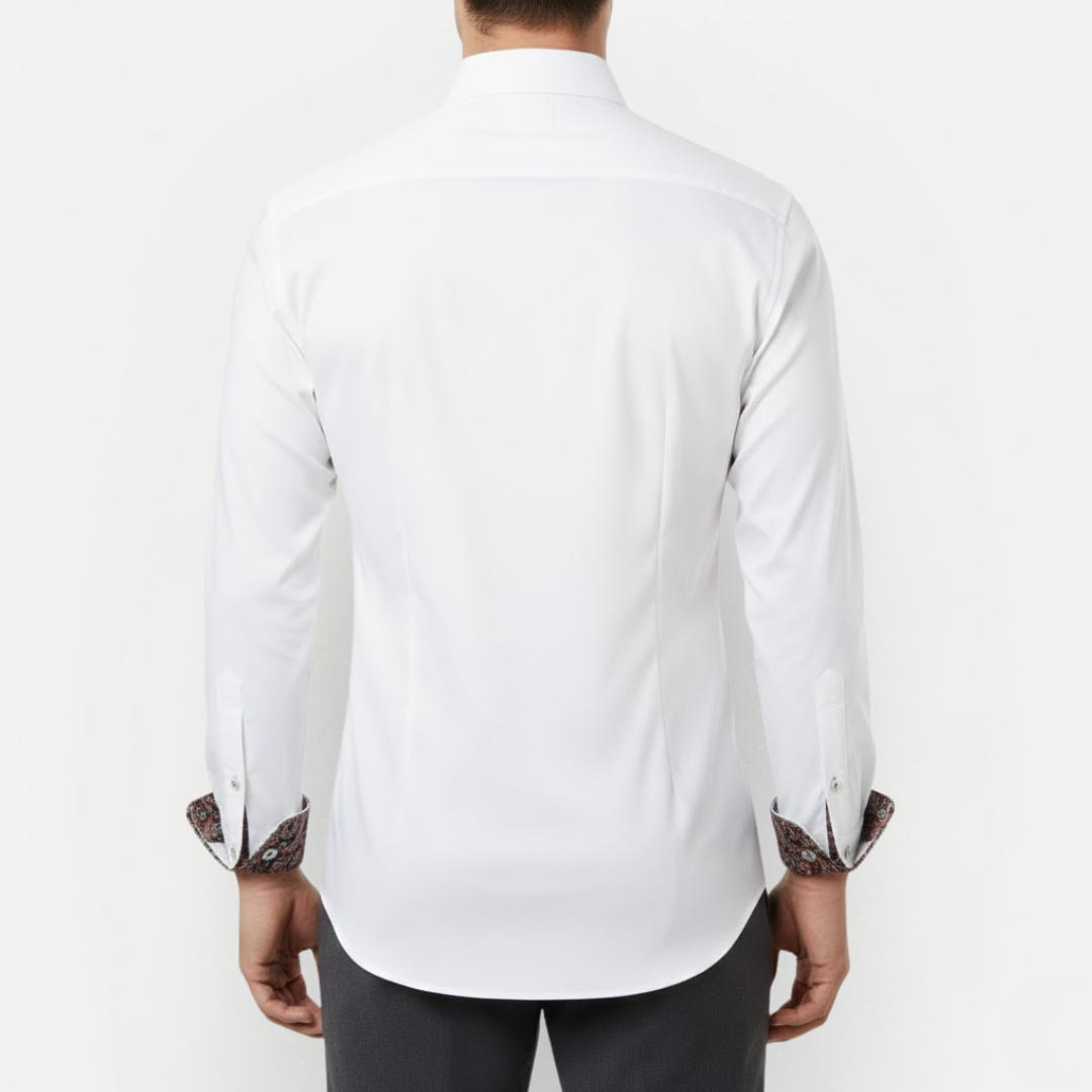 Men's Paisley Print Shirt | Long Sleeve Statement Style