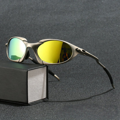 Lunettes de soleil de sport pour homme polarisées | Protection contre les rayons UV, style outdoor