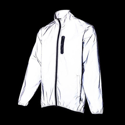 Pánská reflexní voděodolná cyklistická bunda