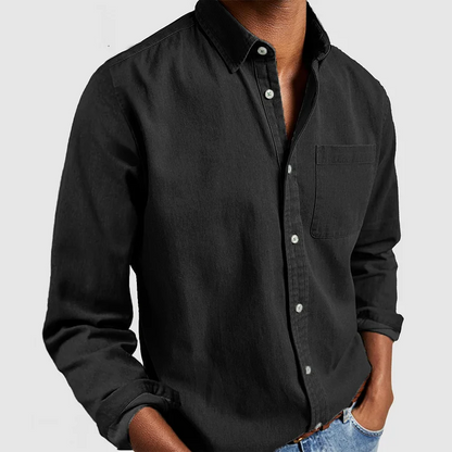 Camicia Casual Morbida da Uomo | Design Universale Quotidiano