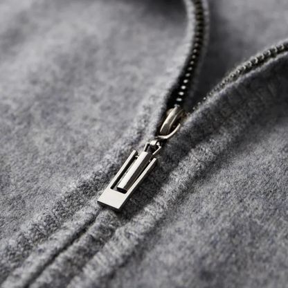 Cardigan zippé homme