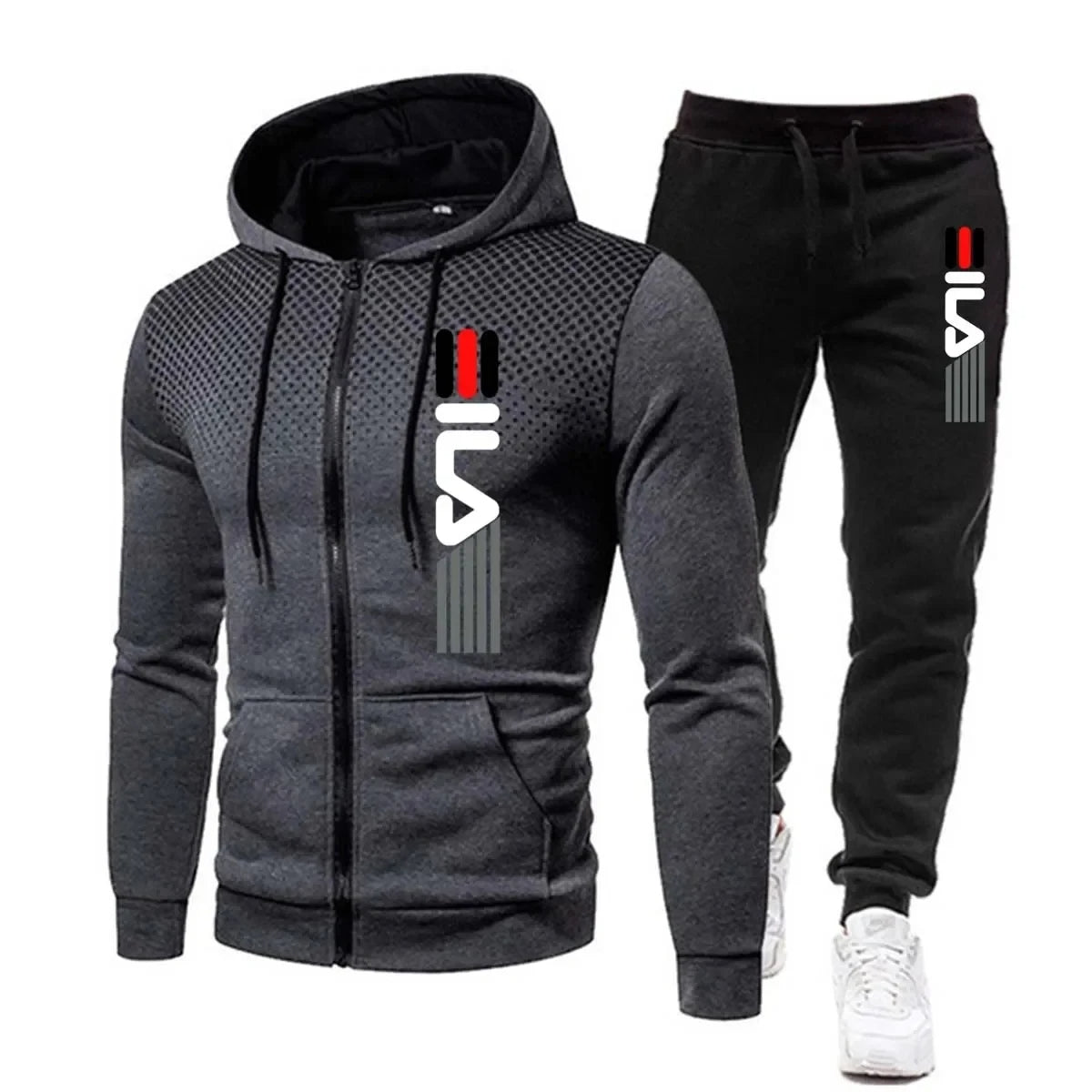 Damska Sportowa Dwuczęściowa Dresówka | Casualowy Athleisure Zestaw