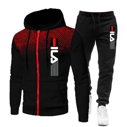 Damska Sportowa Dwuczęściowa Dresówka | Casualowy Athleisure Zestaw