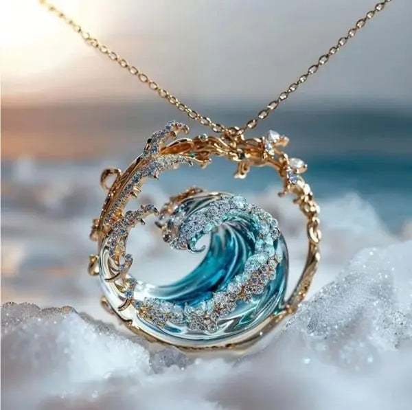 Naszyjnik z Falą Oceaniczną