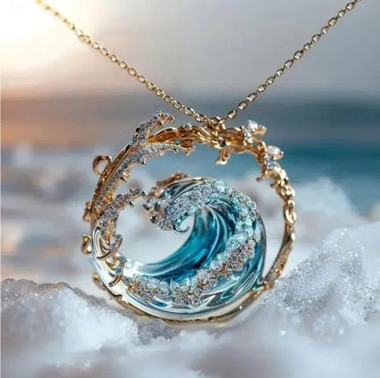 Naszyjnik z Falą Oceaniczną