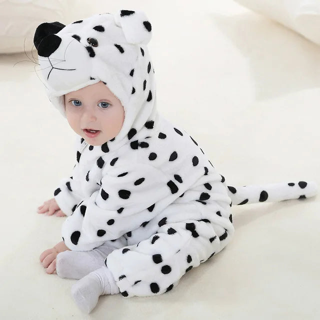 Combinaison à capuche enfant animal