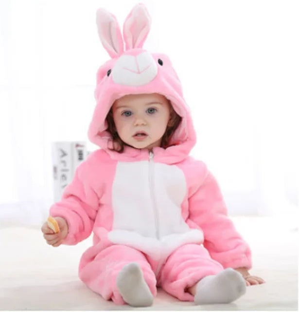 Combinaison à capuche enfant animal