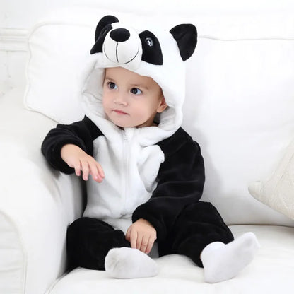 Combinaison à capuche enfant animal
