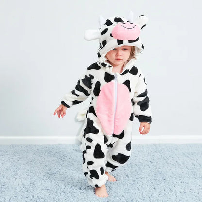 Combinaison à capuche enfant animal