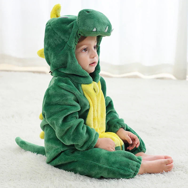 Combinaison à capuche enfant animal