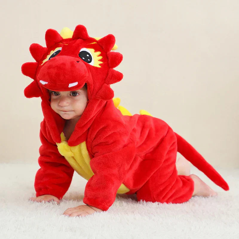 Combinaison à capuche enfant animal
