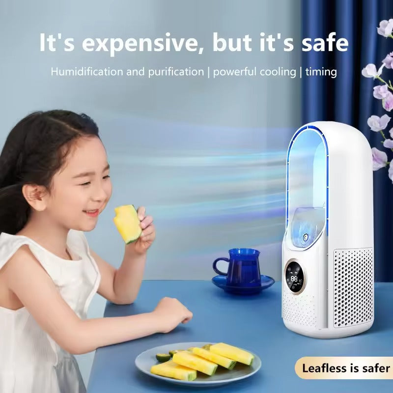 CoolMist lapát nélküli ventilátor és légtisztító | Csendes, kompakt kialakítás