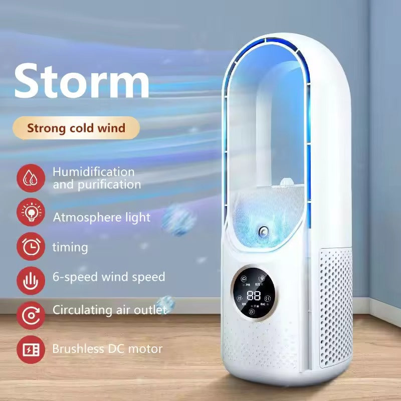 CoolMist lapát nélküli ventilátor és légtisztító | Csendes, kompakt kialakítás