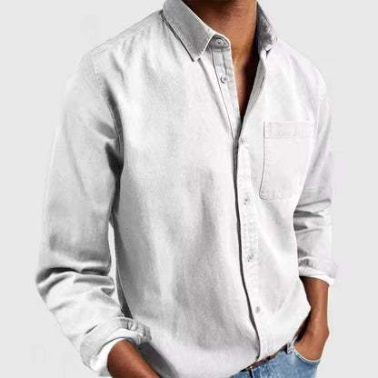 Camicia Casual Morbida da Uomo | Design Universale Quotidiano