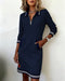 Robe midi pour femme à manches longues | Style quotidien