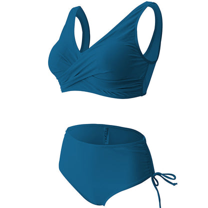 Egyszínű női bikini szett