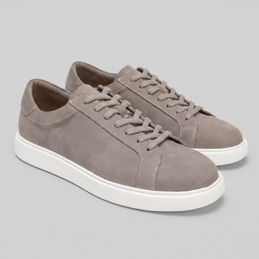Zapatillas bajas de ante para hombre | Diseño minimalista y limpio