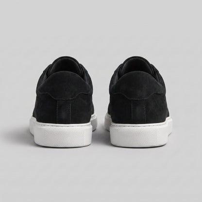 Baskets basses pour hommes en style daim | Design minimaliste épuré