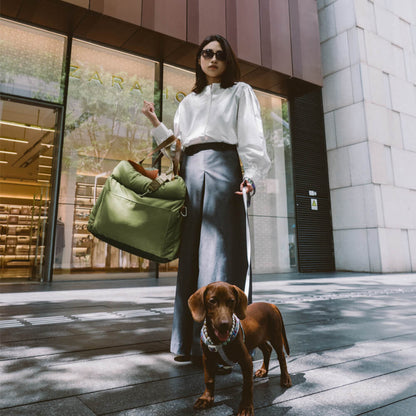 Luxe Fotelik Samochodowy dla Psa | Wygodne i Bezpieczne łóżko Podróżne