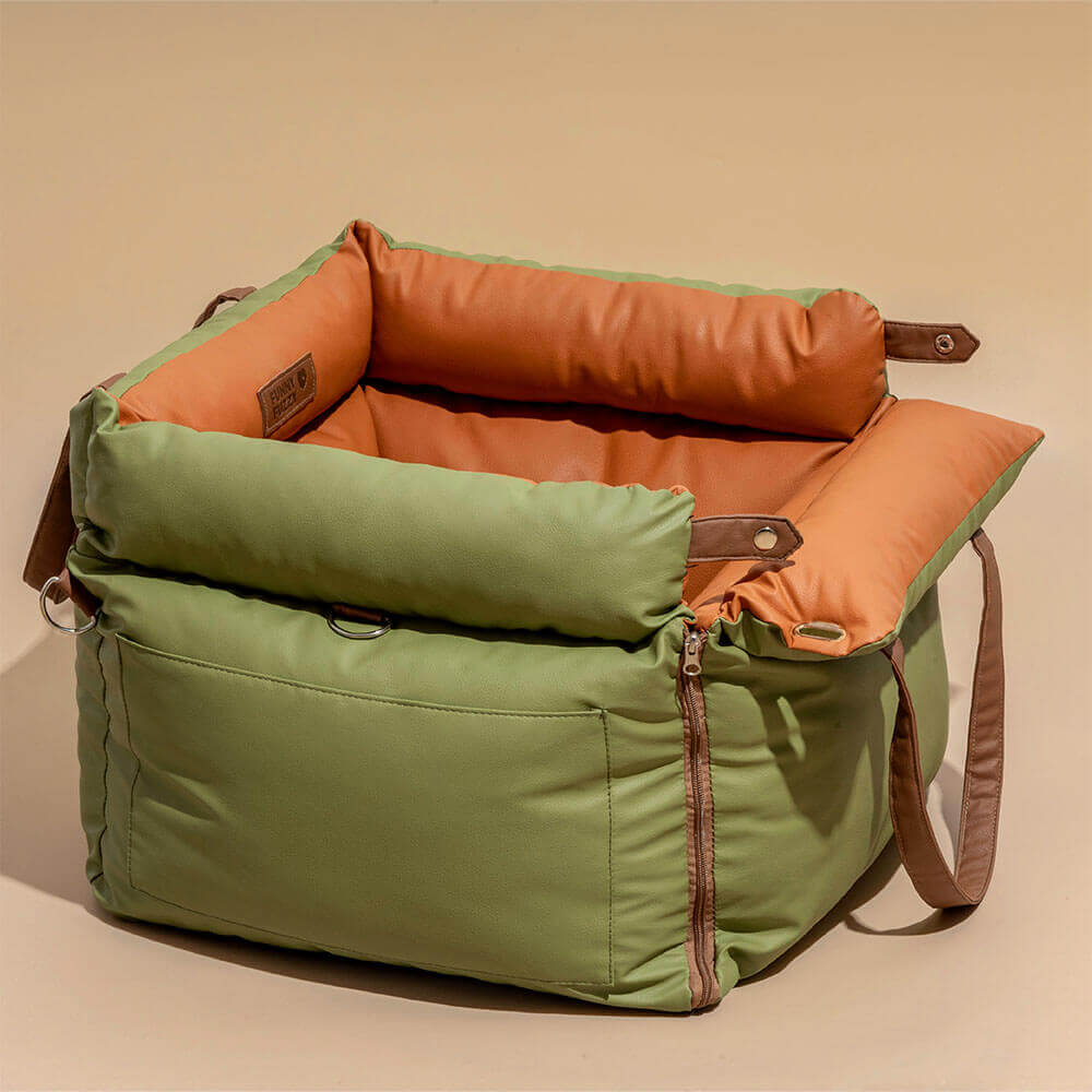 Luxe Fotelik Samochodowy dla Psa | Wygodne i Bezpieczne łóżko Podróżne