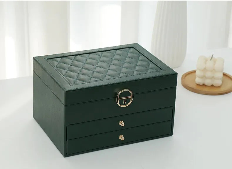 Οργανωτής Κοσμημάτων Skóra Styl | Κομψός Πολυεπίπεδος Αποθηκευτικός Χώρος