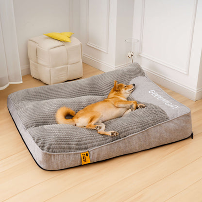 Sofá ortopédico para perros | Cama para mascotas que ayuda a las articulaciones con cojín