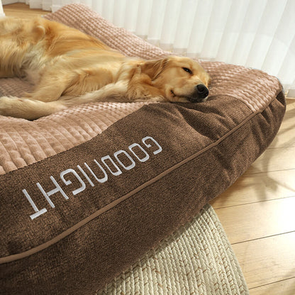 Sofá ortopédico para perros | Cama para mascotas que ayuda a las articulaciones con cojín