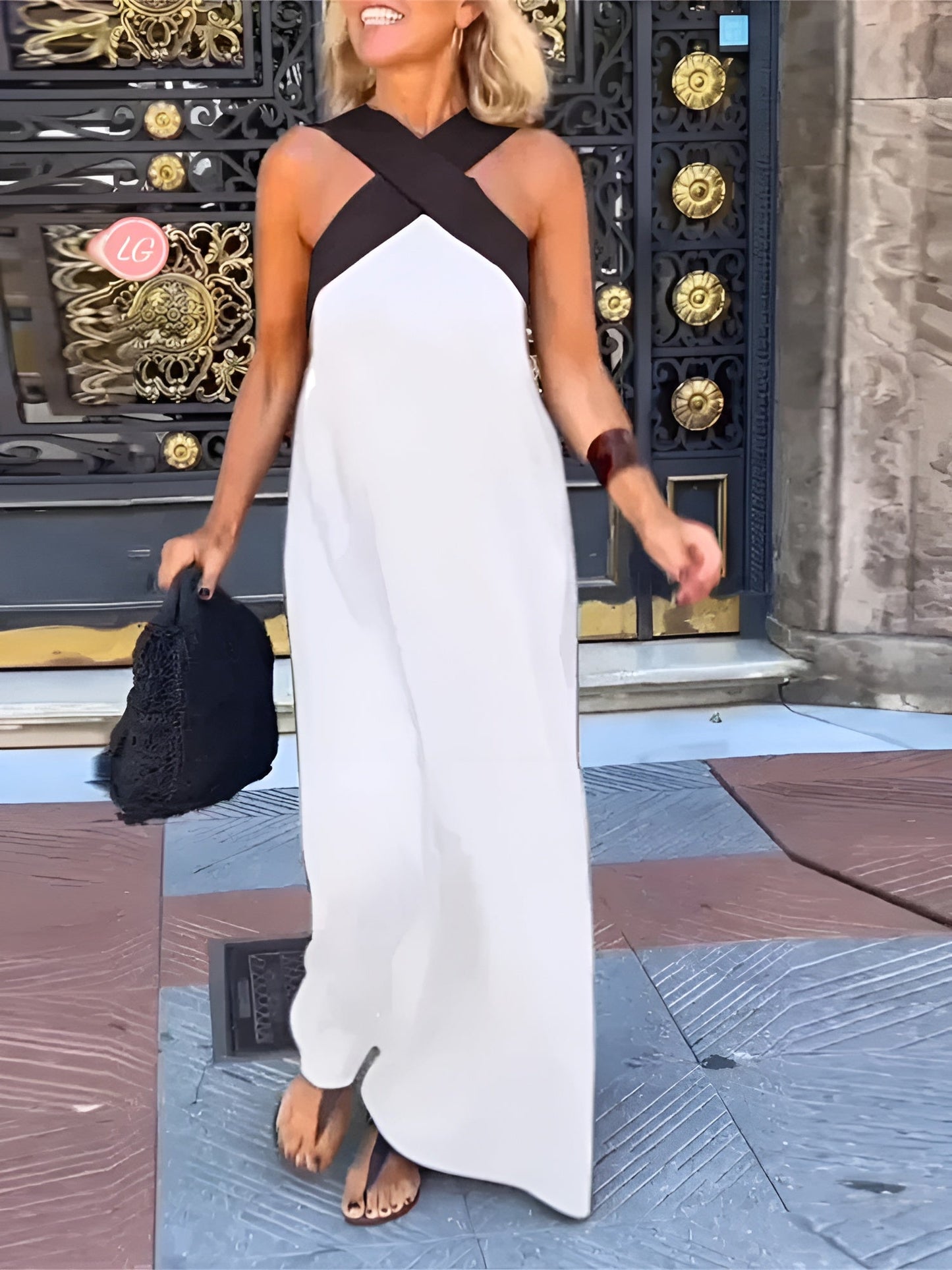 Robe Mini Crossover Femme | Légère, Aérée, Plage et Style Terrasse