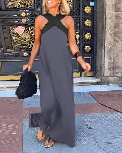 Robe Mini Crossover Femme | Légère, Aérée, Plage et Style Terrasse