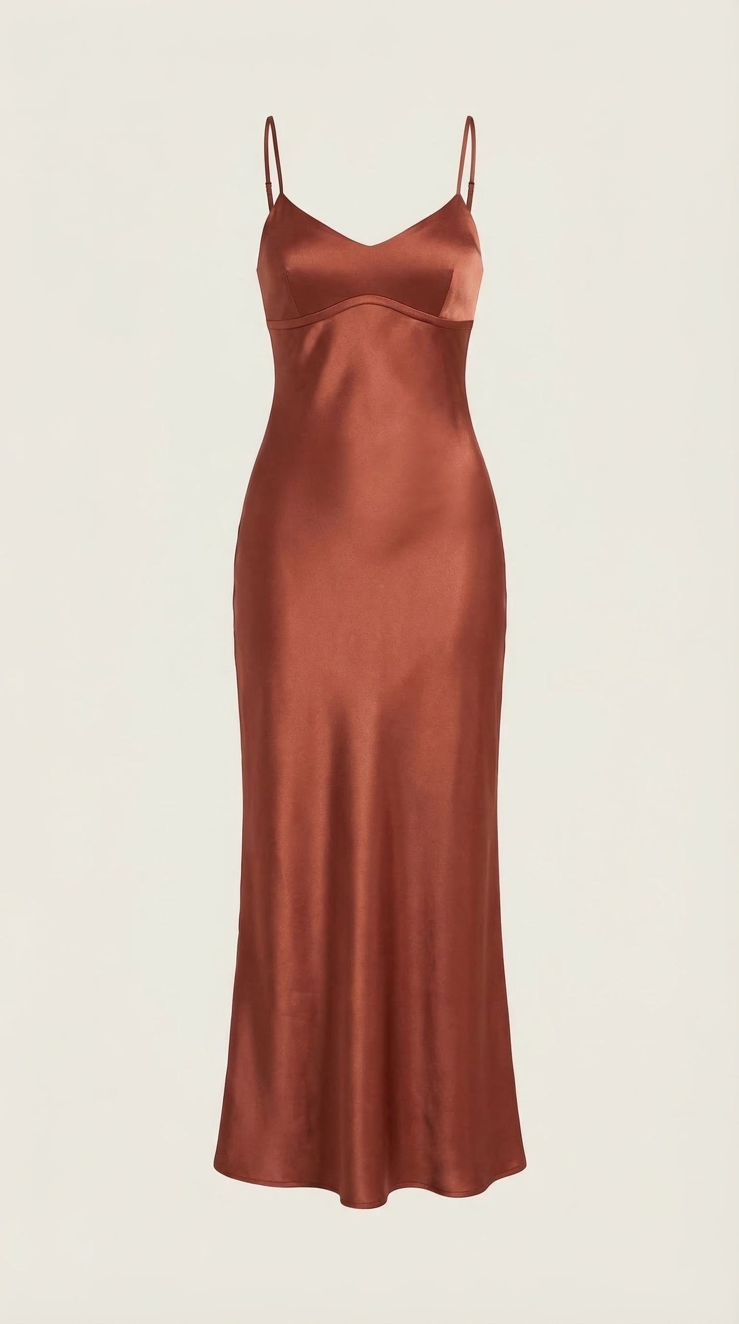 Women's Maxi Dress with V-Neckline | Elegant Evening Occasion Wear