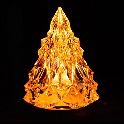 Mini LED Kryształowa Choinka Nocna Światło