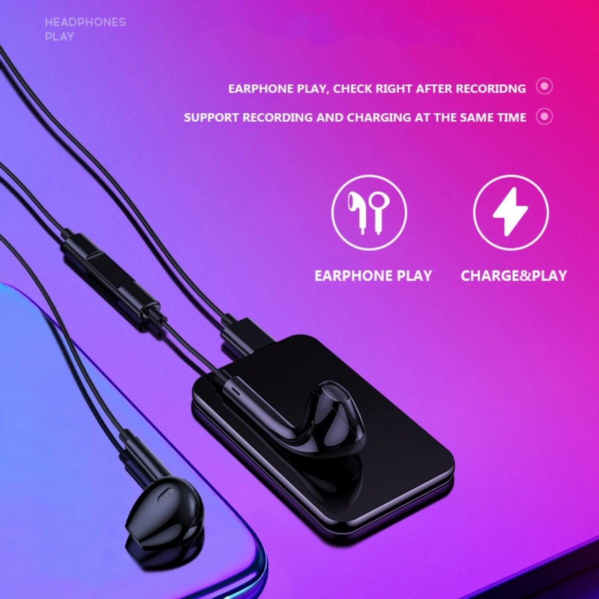 Mini Dyktafon | Ultracienki Cyfrowy Dyktafon Audio